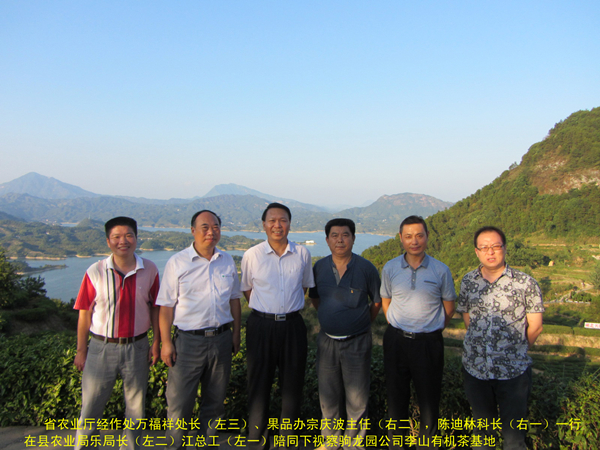 省农业厅领导专家一行到公司GAP基地调研